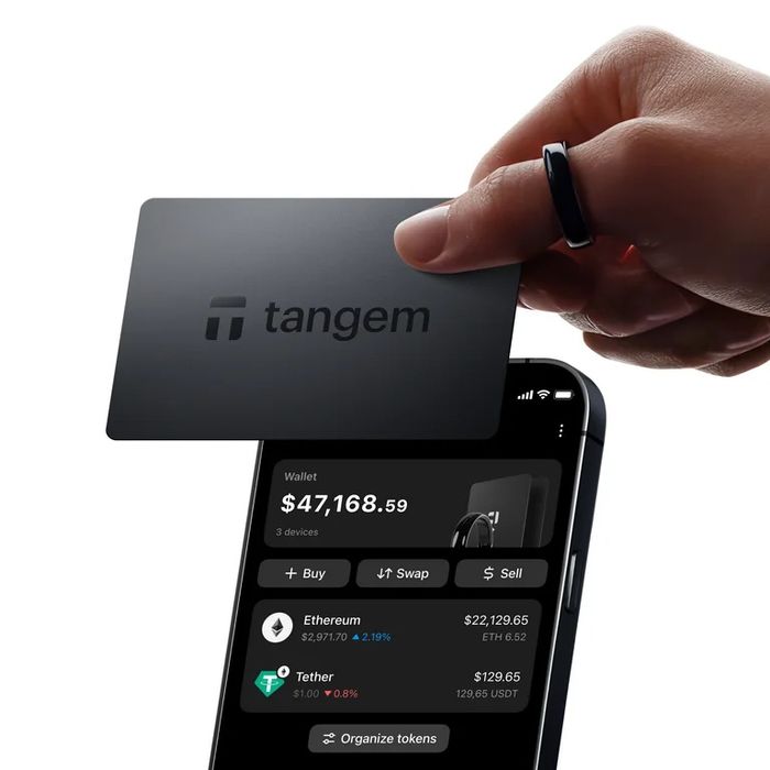 Крипто кошелек Tangem Wallet