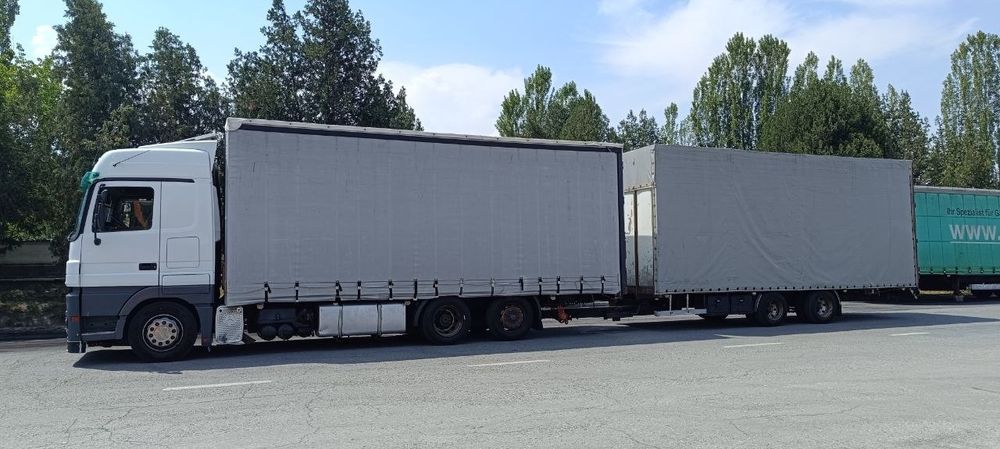 Mercedes-Benz Actros ПАРАВОЗ + Прицеп Сотилади