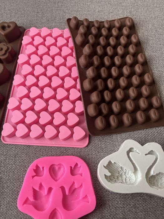 Молдове/ силиконови отливки за свещи, глина, смола