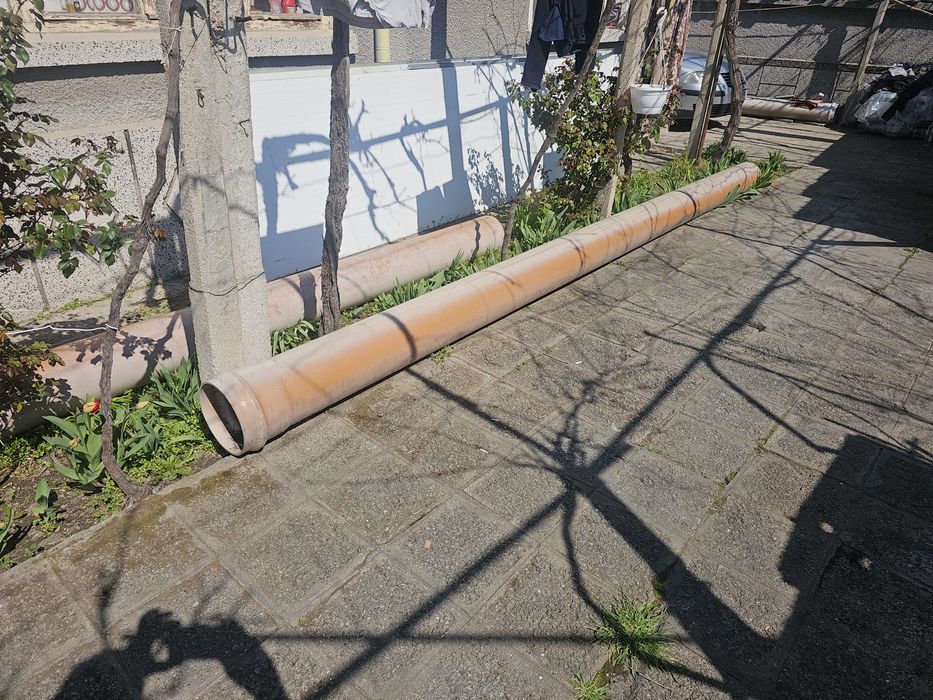 Пвц тръби. Ф-250-5метра дължина.