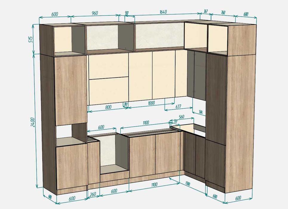 Конструктор технолог мебели. Базис мебельщик. Проект кухни