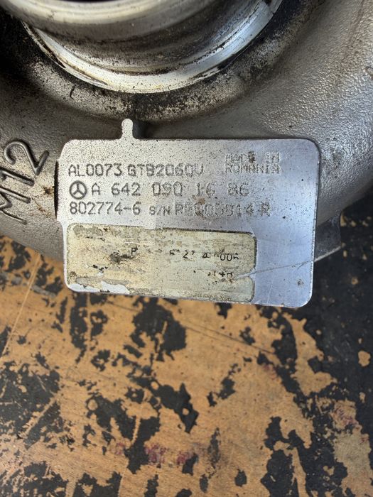 Турбина 642 Mercedes 3,5D