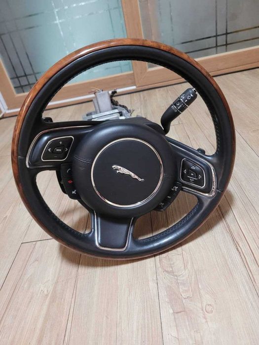 Продам руль в сборе от Jaguar XJ 351. Ролевая колонка