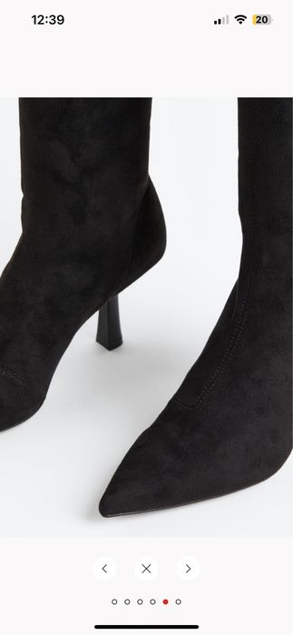 Cizme peste genunchi 36 H&M