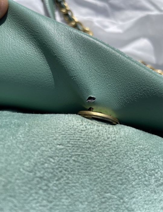 Geanta Guess verde menta