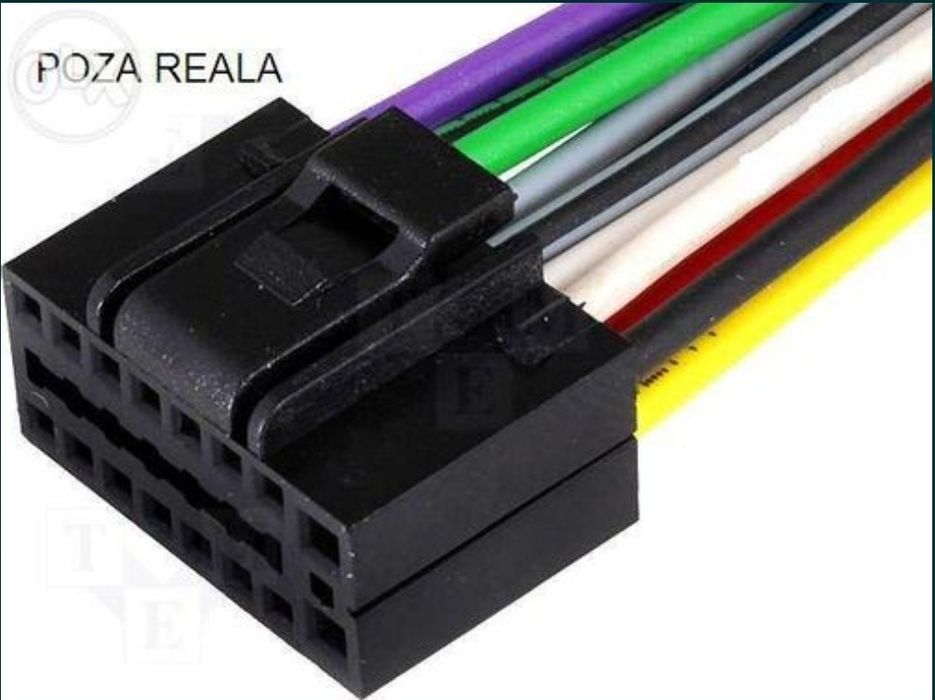 Adaptor Euro-ISO Clarion 16 pini mufa radio CD auto