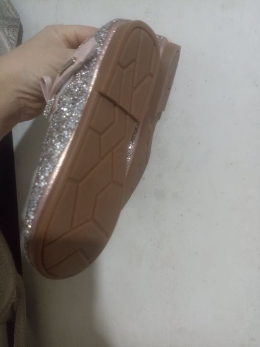 Ботинки блестящий на утреннике