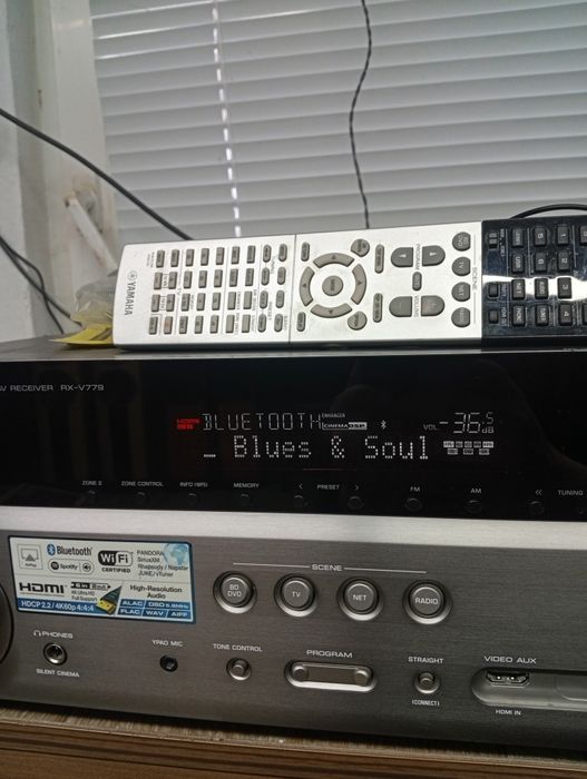 7.2 Канале ресивър YAMAHA RX-V 779 Bluetooth 4K Wi-fi