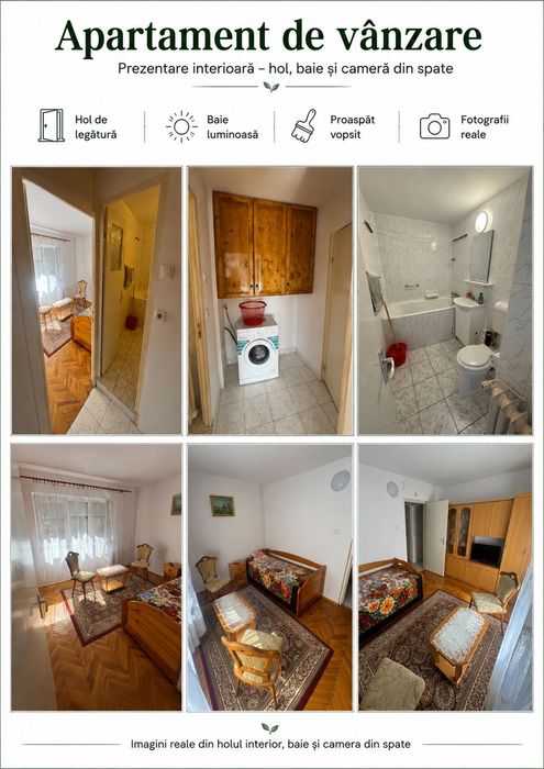 Apartament 2 camere de vanzare zona Rogerius
