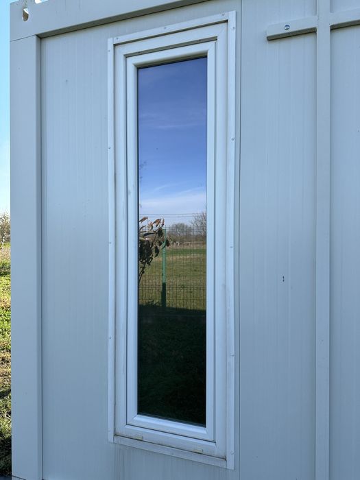 Geam (fereastra) termopan REHAU 2000 X 600, feronerie MACO
