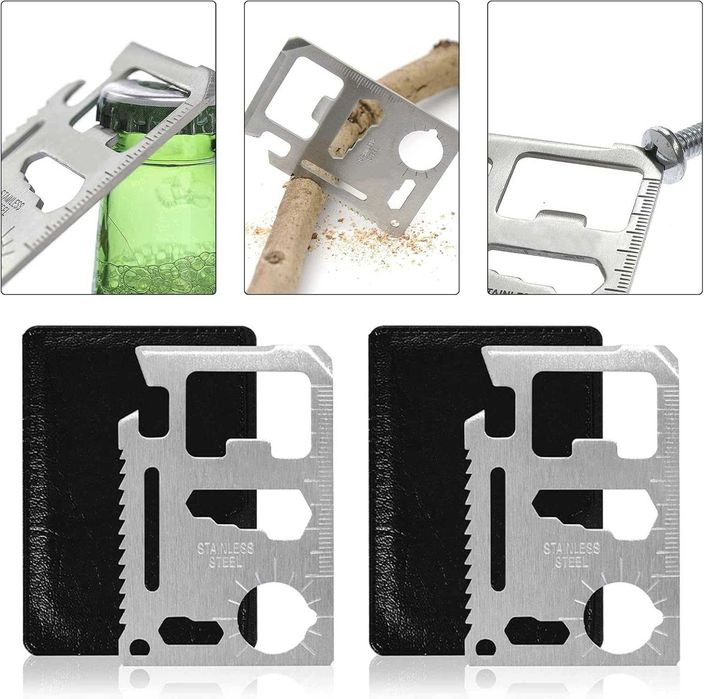 Комплект инструменти за кредитни карти 18 в 1, 2 части