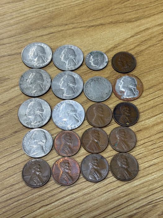 Лот стари американски монети