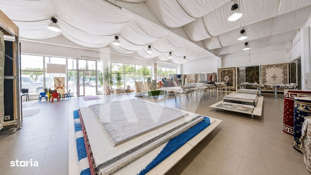Spatiu comercial 435 mp, open-space