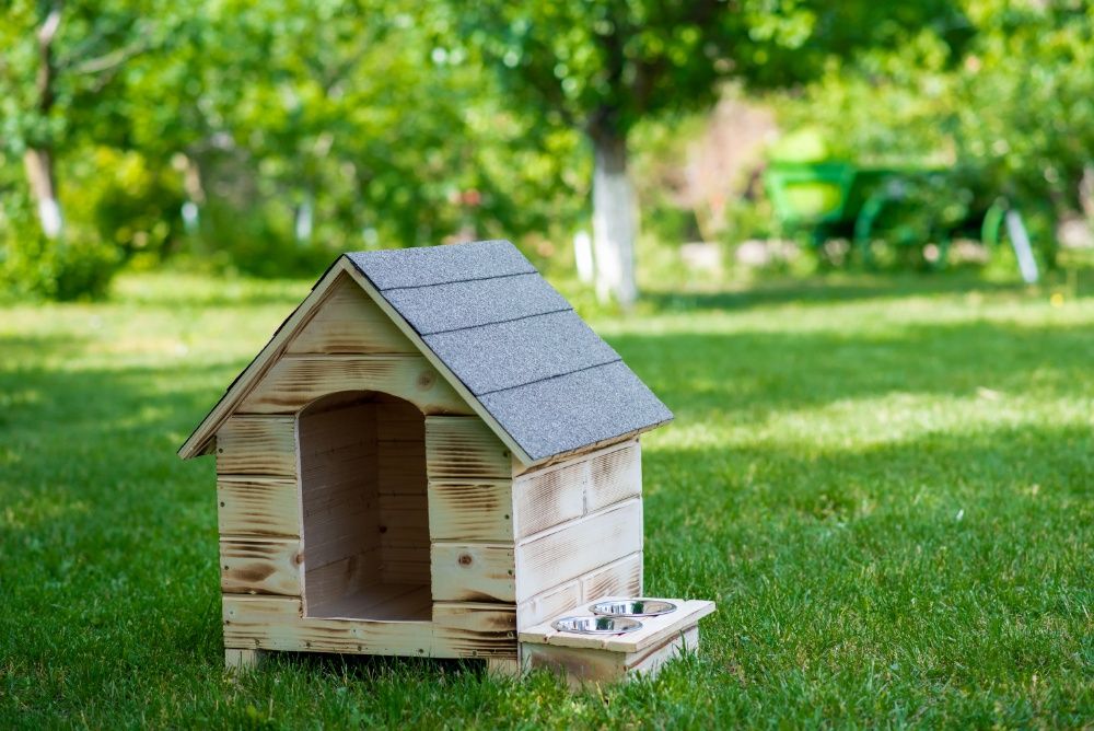 Къща за куче - Ретро,размер М - Къщичка за кучета,Колиба за кученца