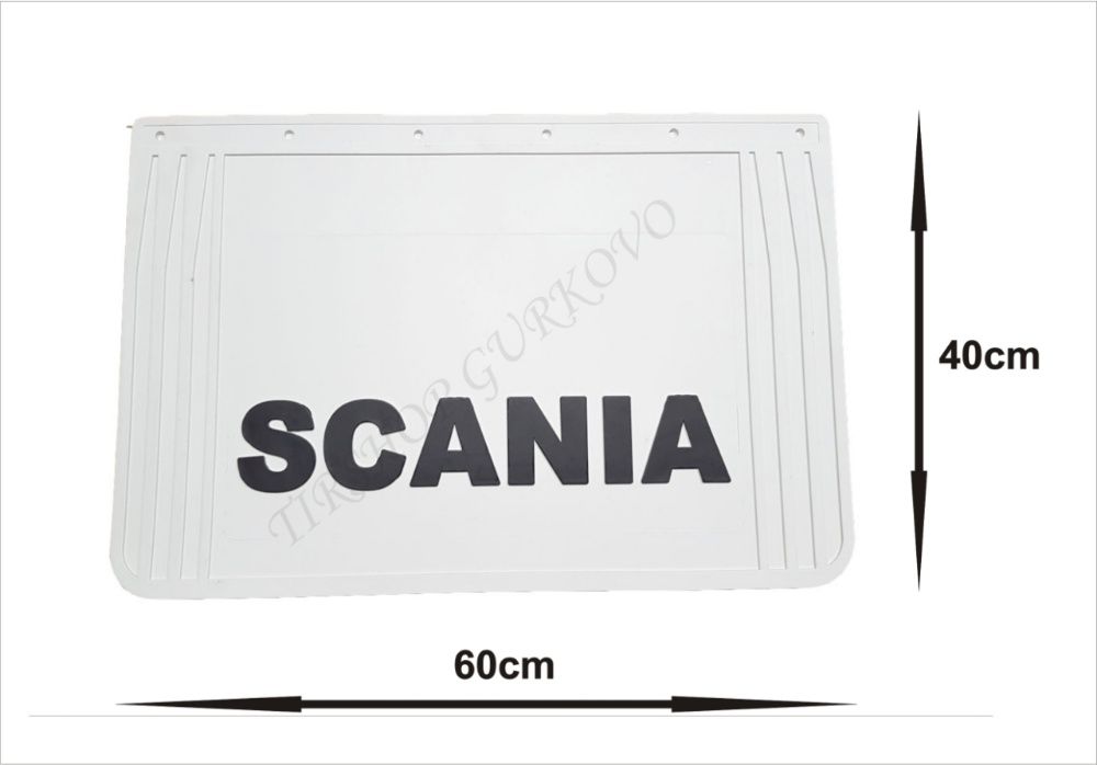 Гумени задни калобрани SCANIA  60Х40см