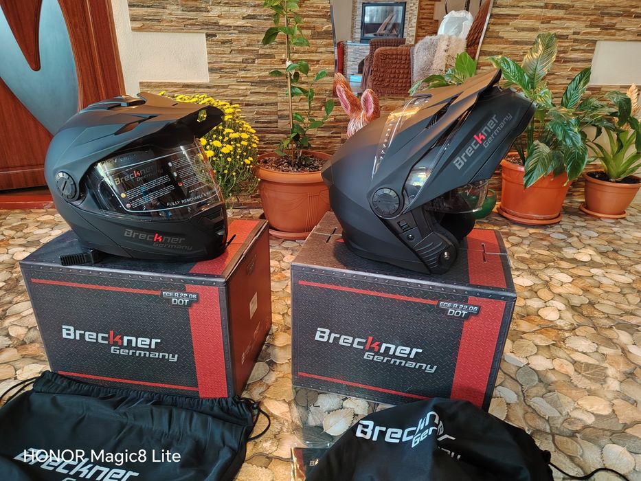 Casca mărimea L și XL, dual sport, și Flip-up 3 în 1