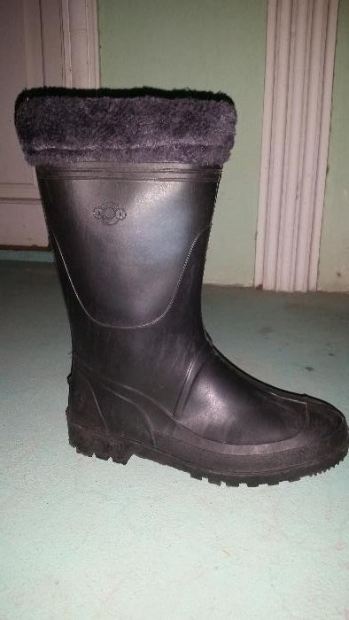 Резиновые сапоги с металлическим подноском
