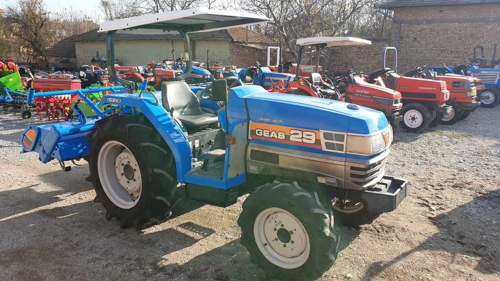 Японски трактор Iseki TG29F GEAS с фреза, 4x4, 29 к.с., АграБГ Джолев