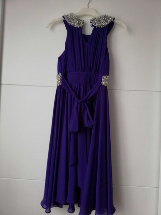 Rochie gală mărimea 36/s, culoare mov, pret 49 ron
