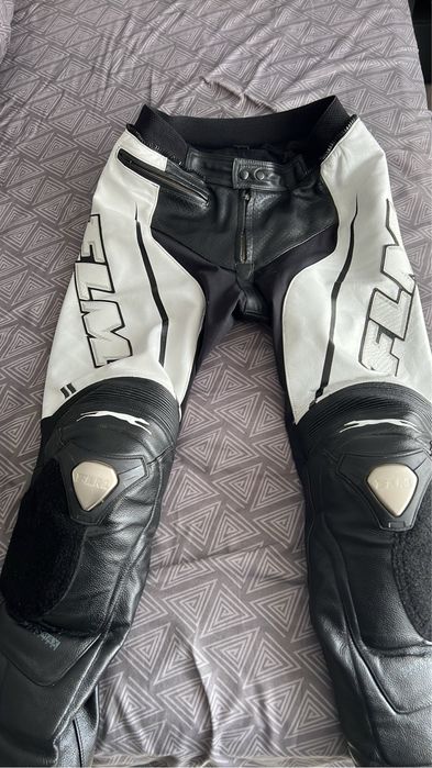 Pantaloni moto piele FLM 54