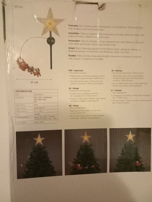 Stea pom si Decorațiuni Craciun