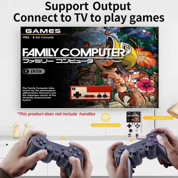 Преносима Ретро Конзола NOBES GB350 – 3.5" IPS Екран, 64GB и 21000+ Иг