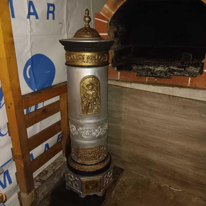 Godin "sobă" din fonta