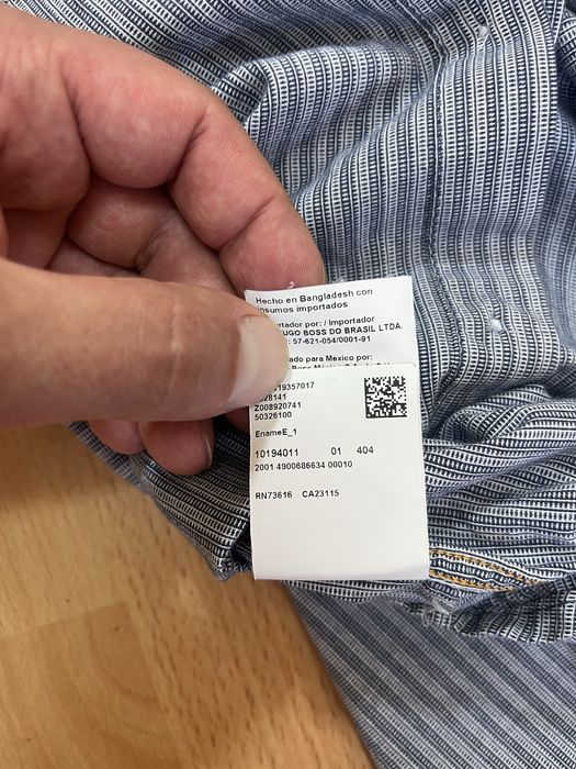 Hugo Boss EnameE_1 мъжка риза M-L