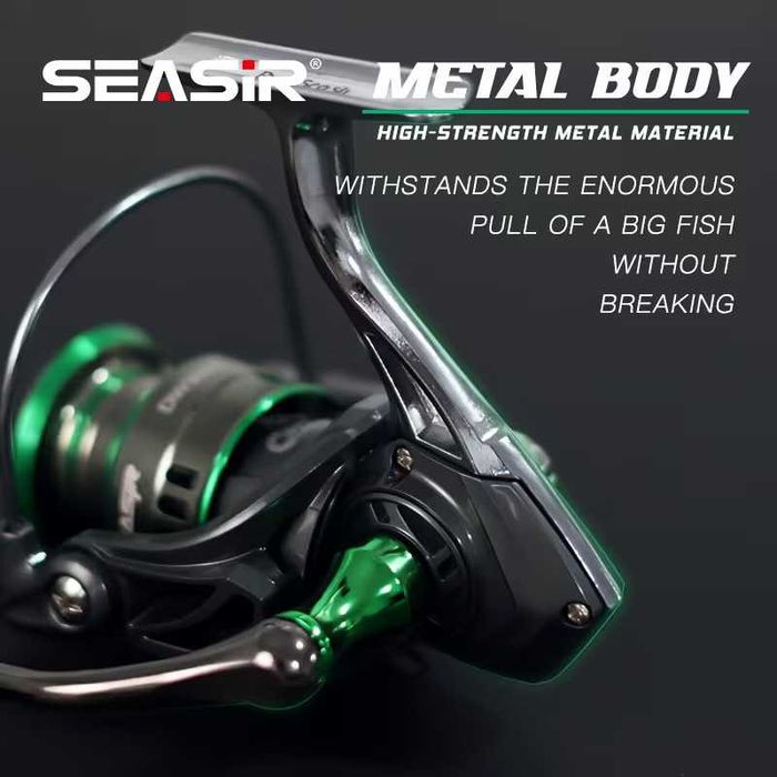 Promotie! Mulineta pentru pescuit la spinning, feeder Seasir Ryobi