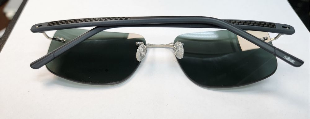 Слънчеви очила Silhouette титан-карбон хром