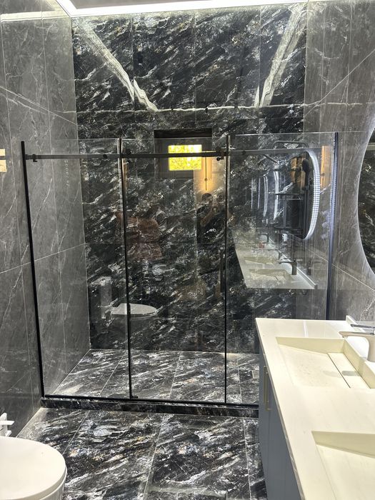 Душевая перегородка,  ограждения стеклянная