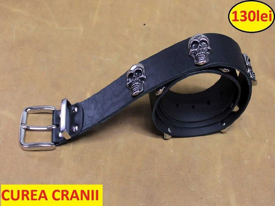 Curele piele naturala/ Catarame metalice