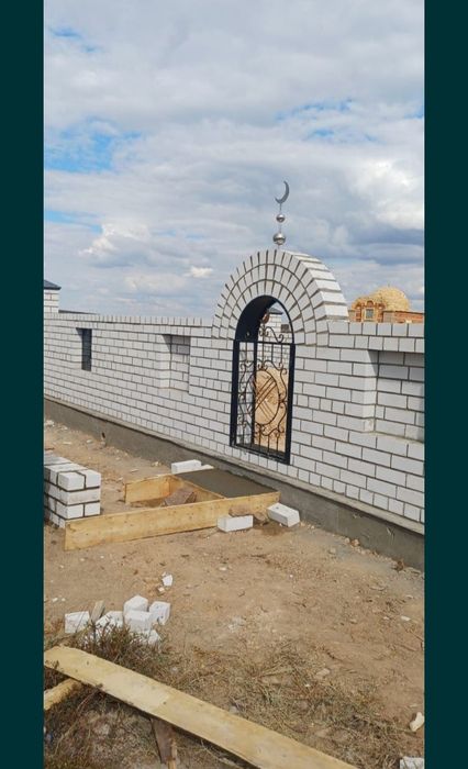 Услуги каменщиков любой сложности,забор, гаражи, баня