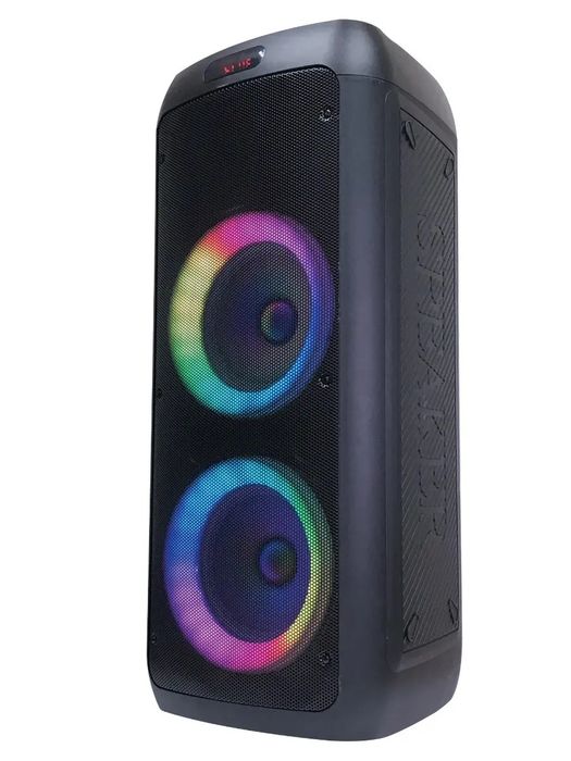 Boxa audio Poss PSRGB600, Bluetooth, USB, AUX In, 600W, Negru