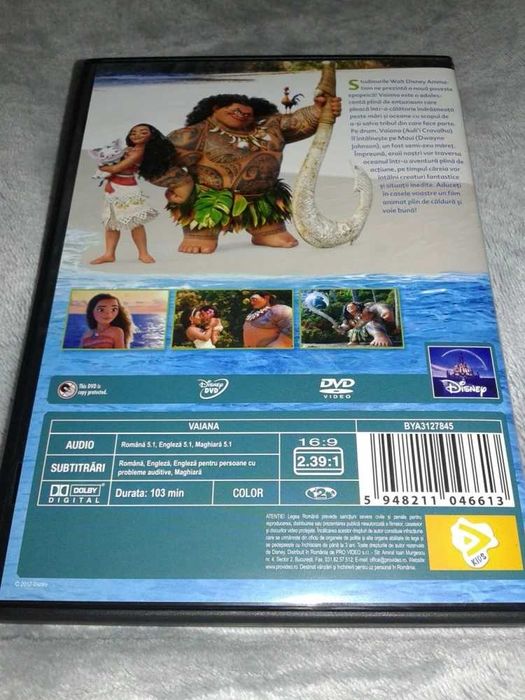 Disney Vaiana dublat in limba romana