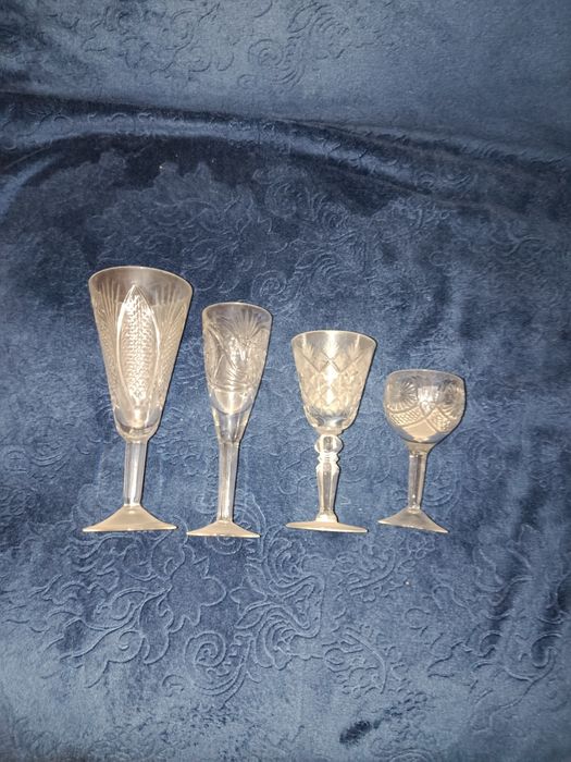 Советский хрусталь. Фужеры.