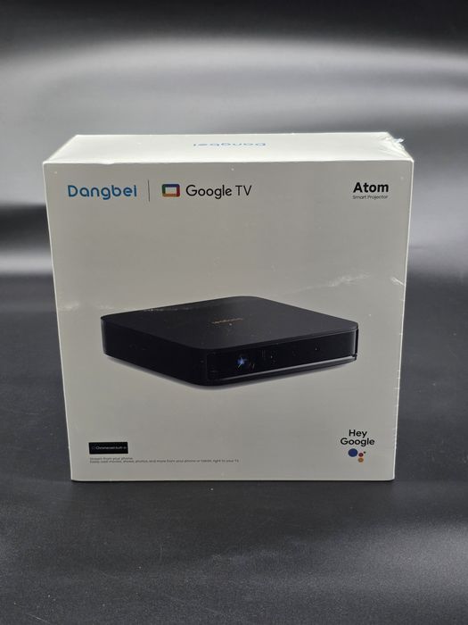 Videoproiector DANGBEI Atom, laser, 1200 lumeni, 1080p, negru, 192x192