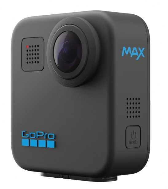 Camera video sport GoPro MAX 360 2025, 5.6K, Wi-Fi, GPS, negru