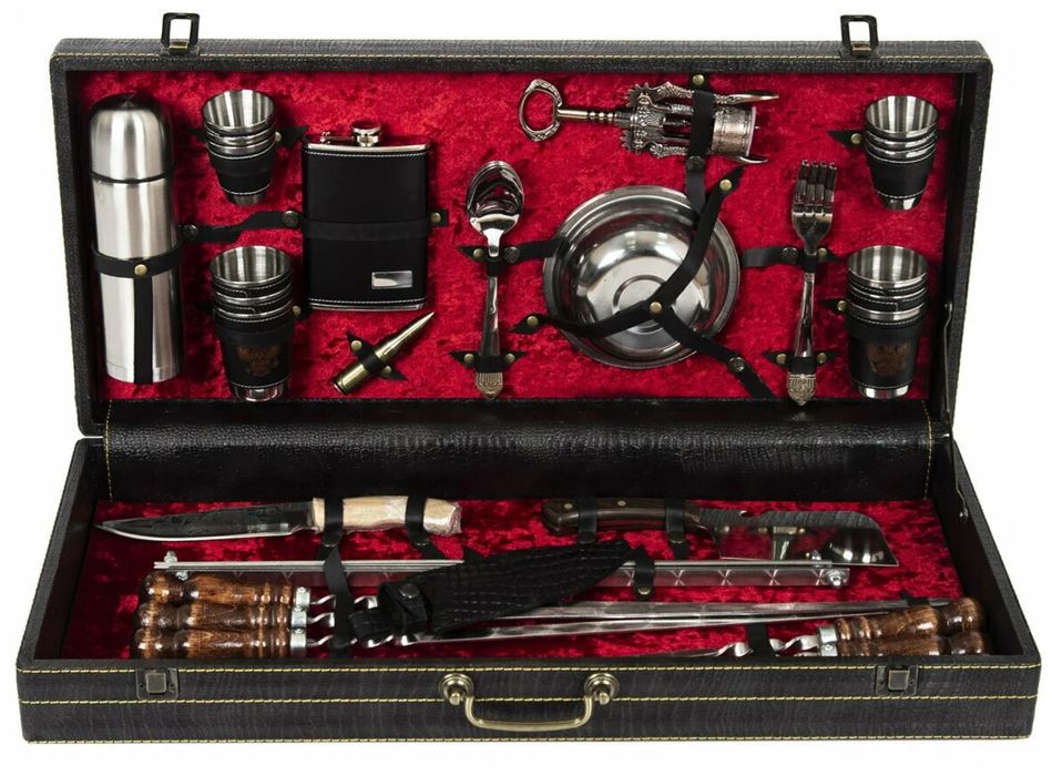 Шашличный набор для подарок Кизляр оптом