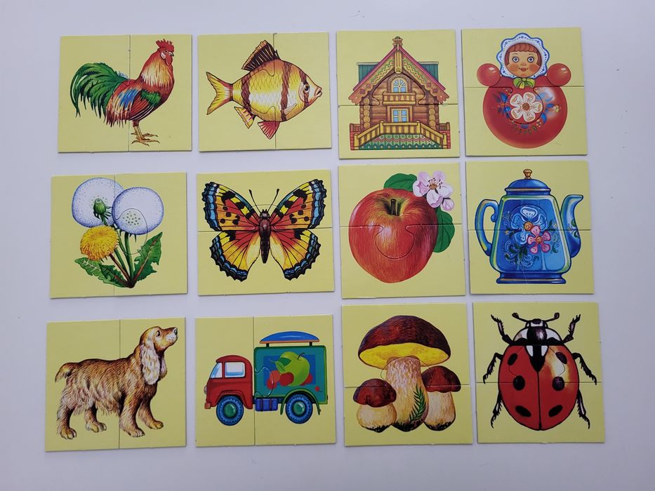 Развивающие материалы для детей в коробках-1