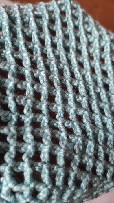 Две ажурени чанти ръчно изплетени на една кука