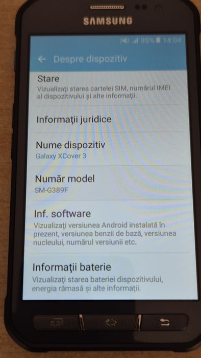 Samsung galaxy Xcover 3
