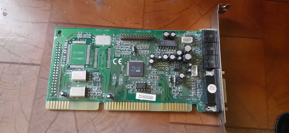 Placă de sunet Retro PC Yamaha YMF719E-S slot ISA (OPL3 nativ)