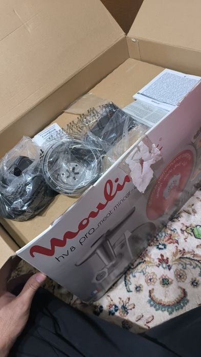 Новая мясорубка Moulinex me688832