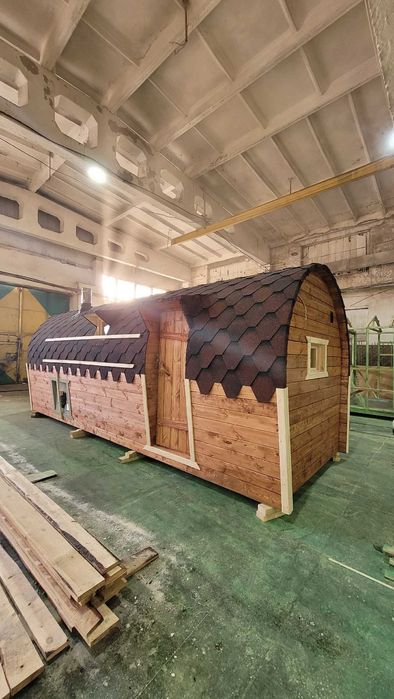 Баня Вагон улучшенной комплектации