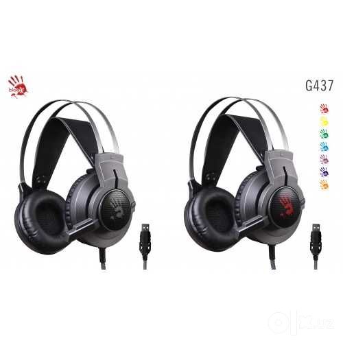 продам новый игровой наушник A4TECH Bloody J437/Виртуальный звук 7.1