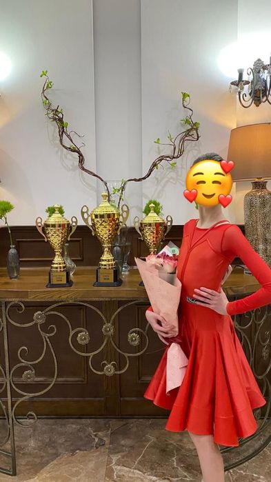 Платье для спортивно бальных танцев