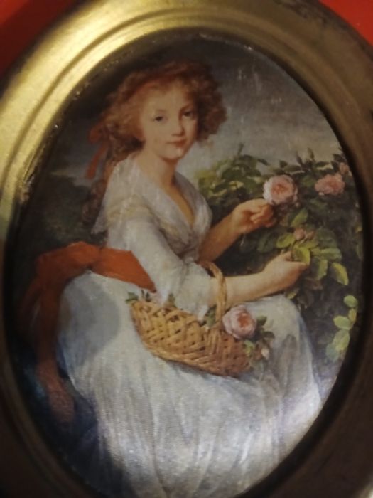 Tablou vintage,print după o pictura celebra.