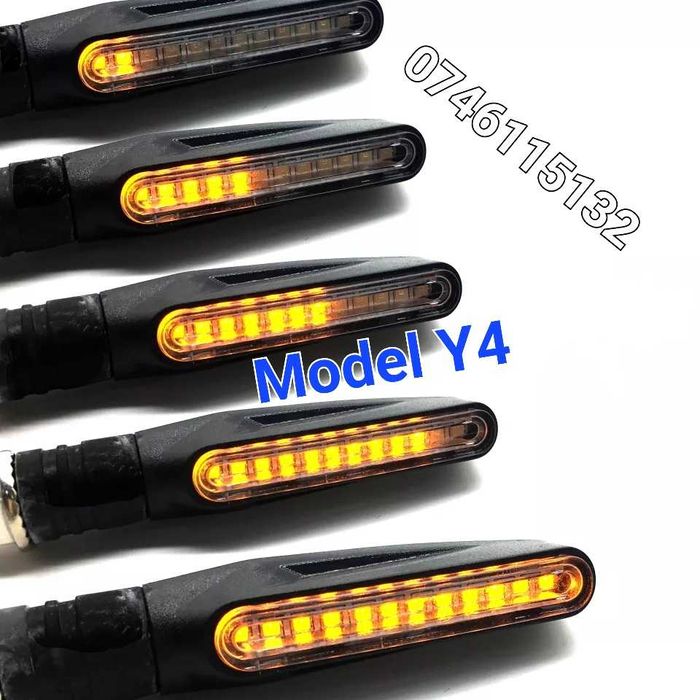 Motocicleta Moto Atv-Semnalizare-Semnalizari Dinamice LED-Universal-Y4