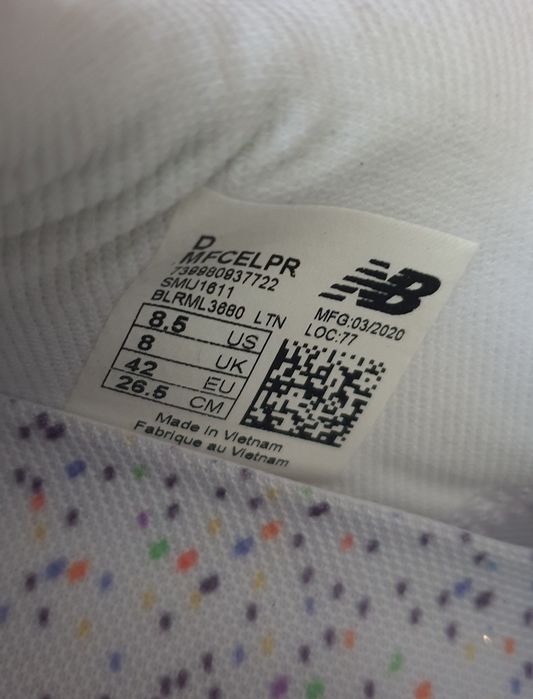 New Balance Z1192 Faded Cobald 12D Echolucent Pride Running Mens Size 42 /26. 5см UK 8 US 8.5 НОВО! ОРИГИНАЛ! Мъжки Маратонки